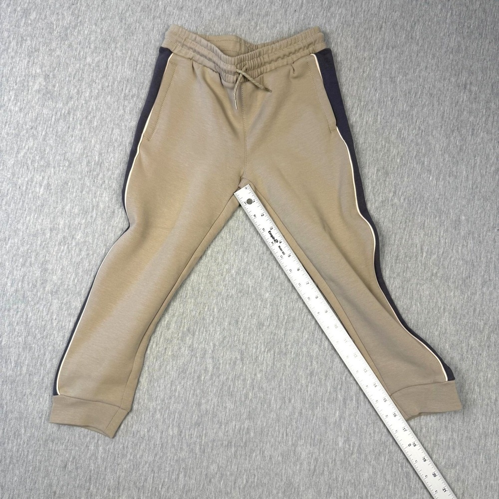 The Childrens Place Boys Tracksuit Set Hoodie Joggers Grey Tan Size 5/6 3055366